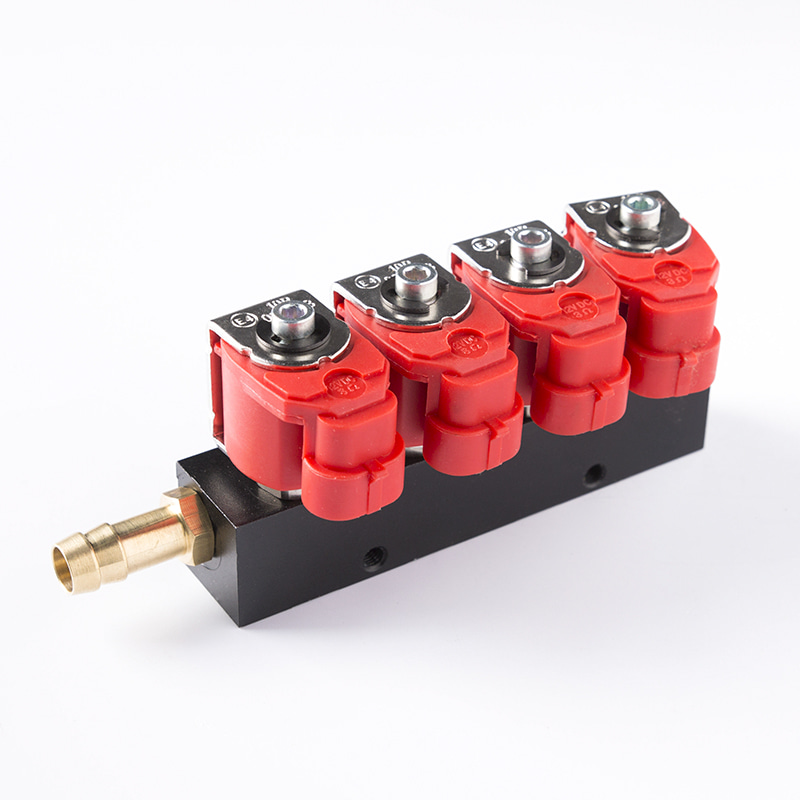 RED COIL 3OHMS 4-VALCOVÝ VSTREKOVAČ CNG/LPG