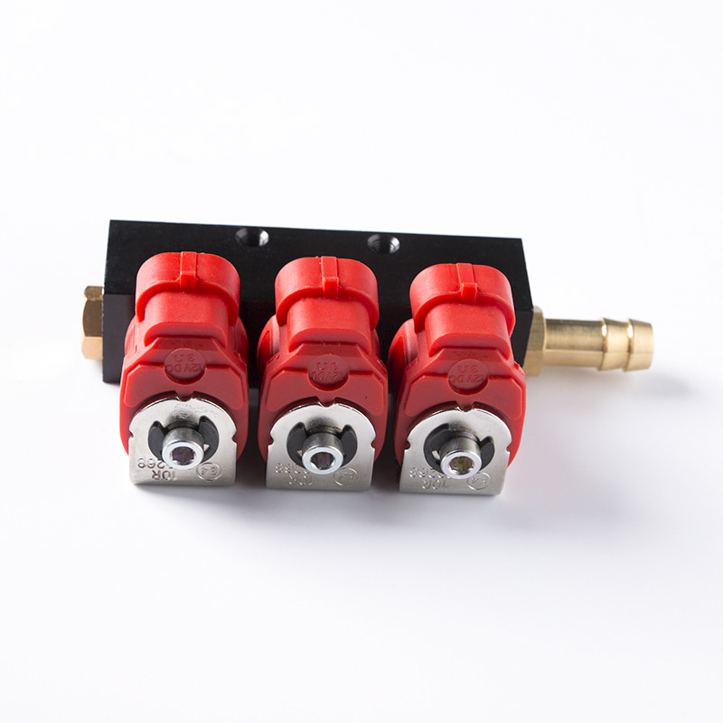 RED COIL 3OHMS 3-VALCOVÝ VSTREKOVAČ CNG/LPG